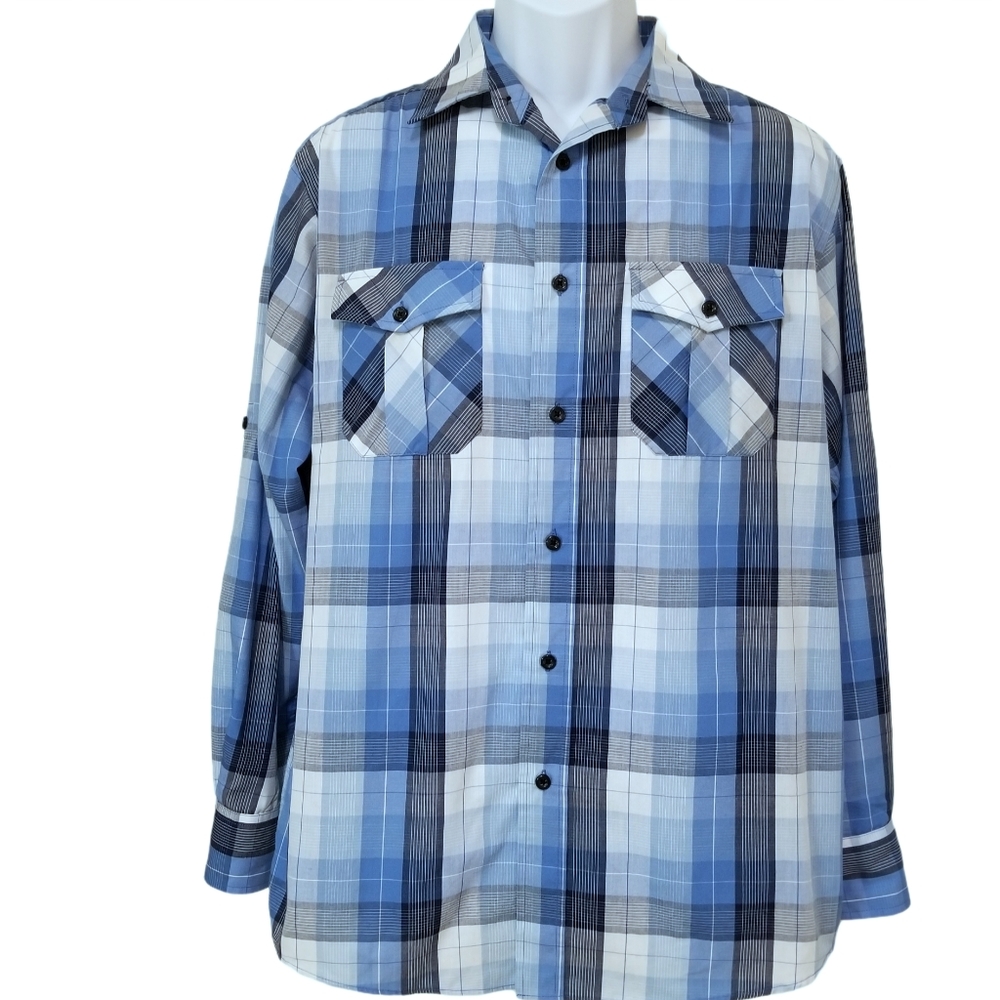 Beverly Hills Polo Club Long Sleeve Button Down Sh